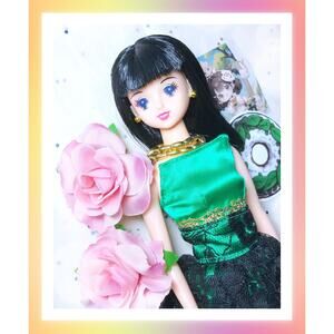 VTG Takara Japan Calendar Girl JENNY 18 June Grasshopper Fashion Doll Barbie